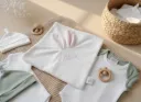 Doudou lapin rose