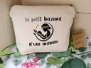 Trousse toilette coton recyclé
